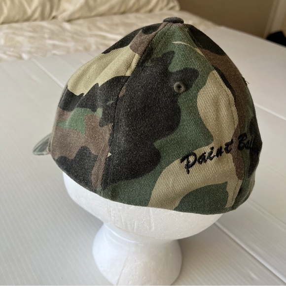 Paintball Camo Embroidered Cap - Picture 6 of 12